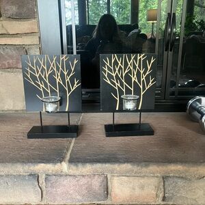 Decorative candle sconce holder